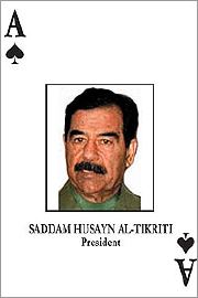 Saddam Hussein et ses deux fils
