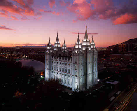 Temple Mormon à Salt Lake City