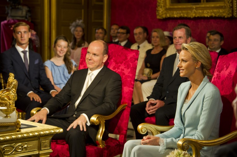 Mariage civil du Prince Albert II et de Charlène Wittstock