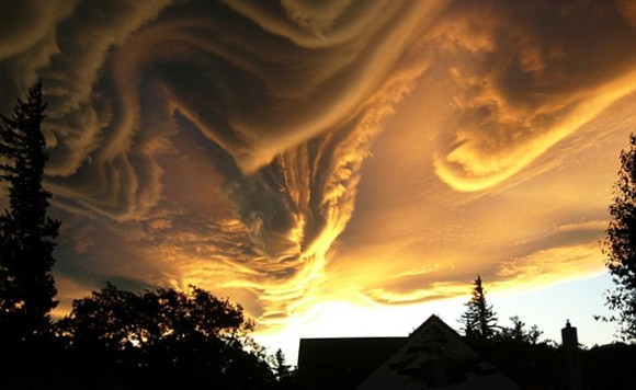 Type de nuages vus en Ecosse, en Nouvelle Zélande...