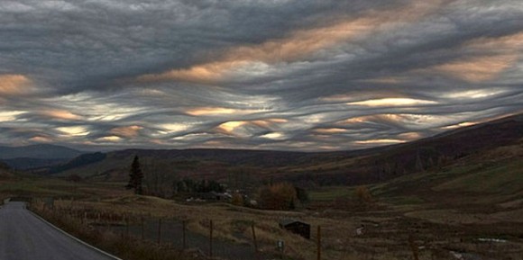 Type de nuages vus en Ecosse, en Nouvelle Zélande...
