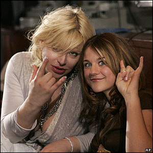 Courtney Love et sa fille