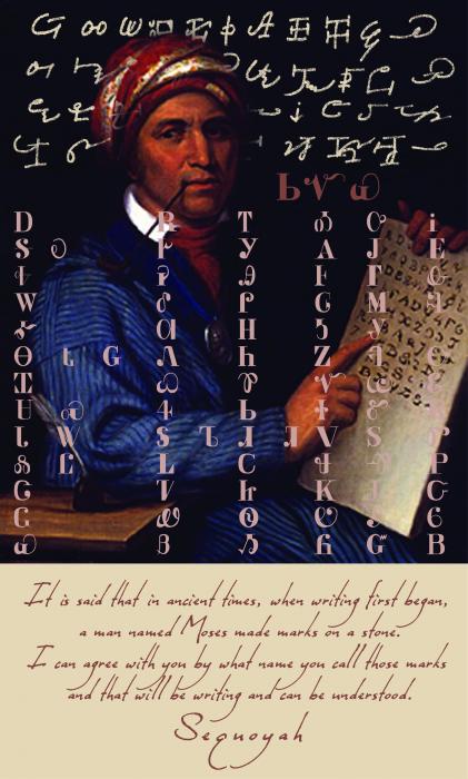 Sequoyah et son Alphabet
