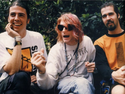 Kurt Cobain et son T-shirt "Flipper"