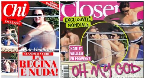 Scandale autour de Kate Middleton: Mag. Closer et Chi