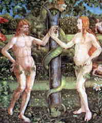Le serpent, Adam et Eve