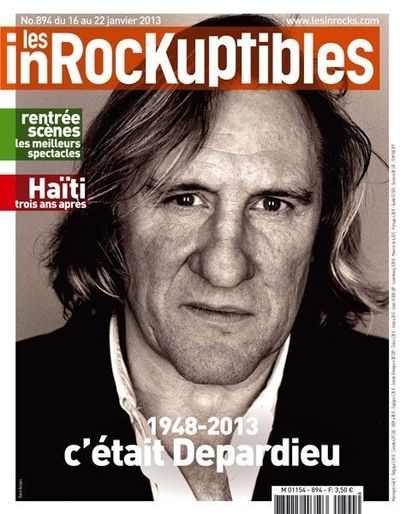 Couverture du magazine InroKuptibles en Janvier 2013 