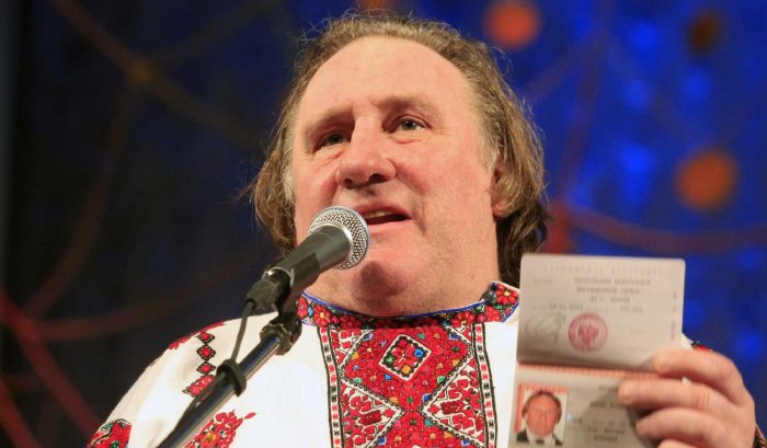 Gérard Depardieu accueilli en Mordovie