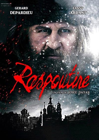 2011: film "Raspoutine" de Josée Dayan avec Gérard Depardieu dans le rôle de Grigori Raspoutine