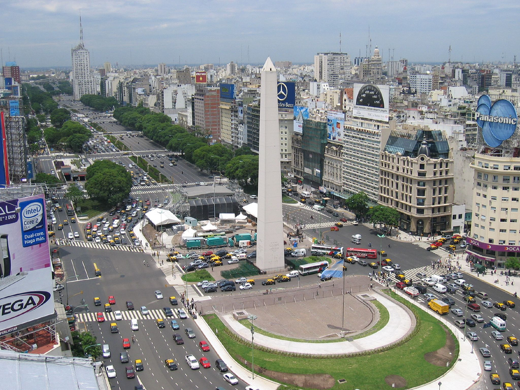 — 0bélisque de Buenos-Aires — Buenos-Aires —