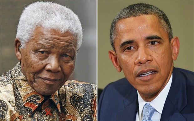 Nelson Mandela/B.Obama
