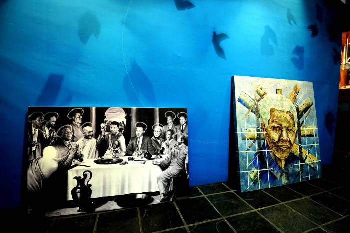"Le dernier souper" avec Nelson Mandela