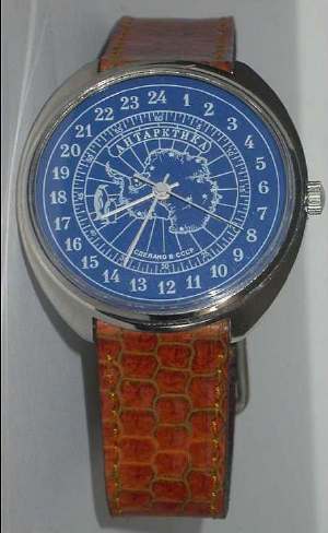 Montre Militaire Mécanique Russe 24 heures- modèle "Antarctique"