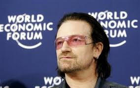 Bono au WEF à Davos