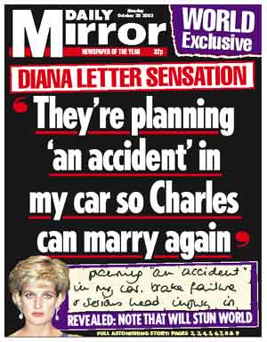 Ils ont en tête de provoquer un accident de voiture de telle sorte que Charles puisse se remarier!