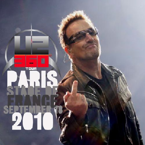 Bono... U2 360° Tour - Stade de France - Paris - 18 Septembre 2010