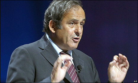 Michel Platini: président de l'UEFA