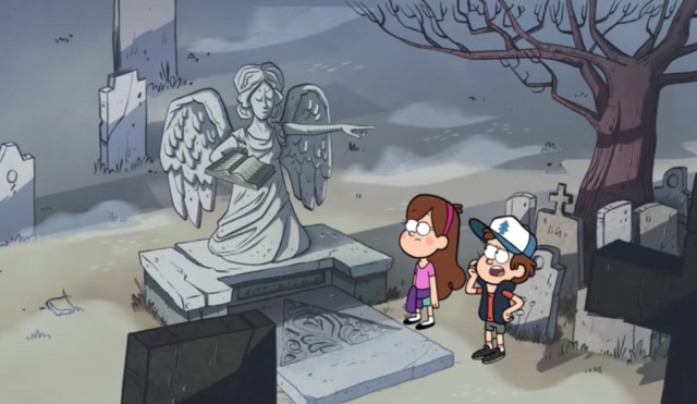 Capture d'écran: série "Gravity Falls" sur Disney channel 411