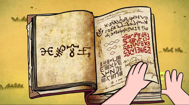 Capture d'écran: série "Gravity Falls" sur Disney channel 411