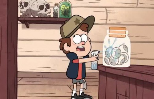 Capture d'écran: série "Gravity Falls" sur Disney channel 411