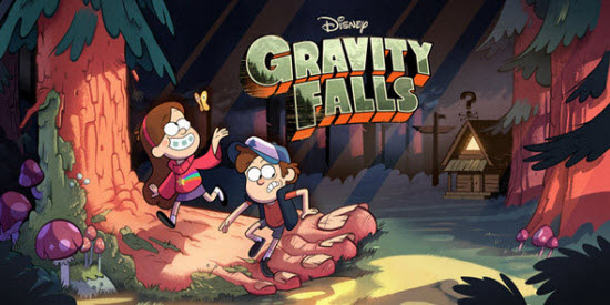 Capture d'écran: série "Gravity Falls" sur Disney channel 411