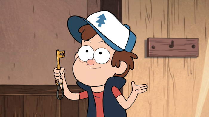 Capture d'écran: série "Gravity Falls" sur Disney channel 411