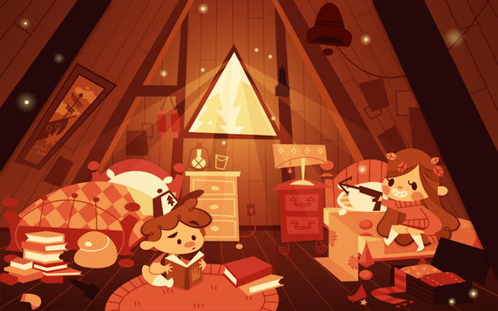 Capture d'écran: série "Gravity Falls" sur Disney channel 411